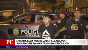 Embarazada atropellada. América Noticias