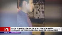 Taxista baleado en San Juan de Lurigancho. América Noticias