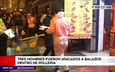 San Juan de Lurigancho: Tres hombres fueron atacados a balazos dentro de pollería - Noticias de estafaban