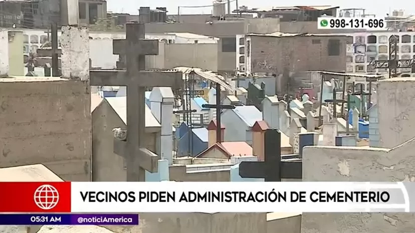 San Juan de Lurigancho: Vecinos piden administración de cementerio