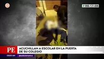 Escolar acuchillado en San Juan de Miraflores. Foto y video: América Noticias