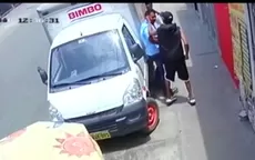 San Juan de Miraflores: asaltan a conductor de camión de reparto - Noticias de san-miguel