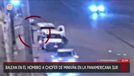 San Juan de Miraflores: chofer de miniván sobrevive a ataque