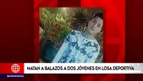 Matan a balazos a dos jóvenes en San Juan de Miraflores. América Noticias