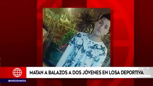 Matan a balazos a dos jóvenes en San Juan de Miraflores. América Noticias