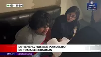 Hombre detenido por trata de personas. Foto y video: América Noticias