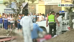 Asesinato en San Juan de Miraflores. Foto y video: América Noticias