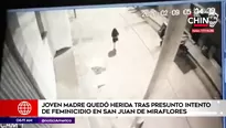 Mujer fue baleada en San Juan de Miraflores.