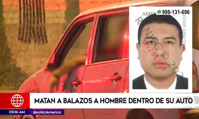 San Juan De Miraflores Mataron A Balazos A Hombre Dentro De Su Auto 9120