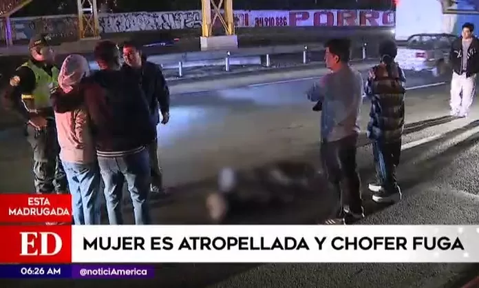 San Juan de Miraflores: Mujer murió tras ser atropellada y chofer se ...