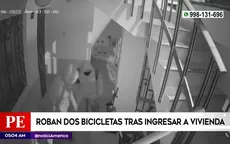 San Juan de Miraflores: Roban dos bicicletas tras ingresar a vivienda - Noticias de johanna-san-miguel