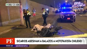 Asesinato en San Juan de Miraflores. Foto y video: América Noticias