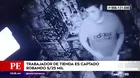 San Luis: Cámara captó a trabajador de tienda robando 25 mil soles