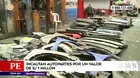 San Luis: Incautan autopartes por el valor de 1 millón de soles en zona de San Jacinto