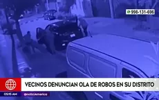 San Luis: Vecinos denuncian ola de robos en su distrito - Noticias de luis-alfredo-yalan
