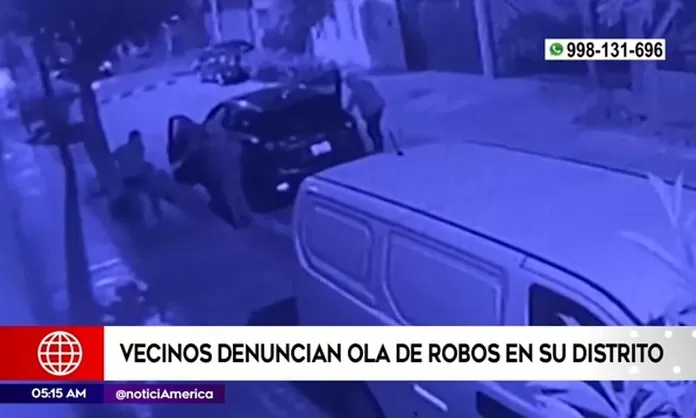 San Luis Vecinos Denuncian Ola De Robos En Su Distrito América Noticias