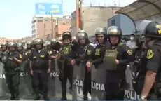 Universidad San Marcos: Gran contingente policíal llegó a la Decana de América - Noticias de universidades