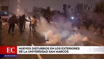 Nuevas protestas de los alumnos de San Marcos.