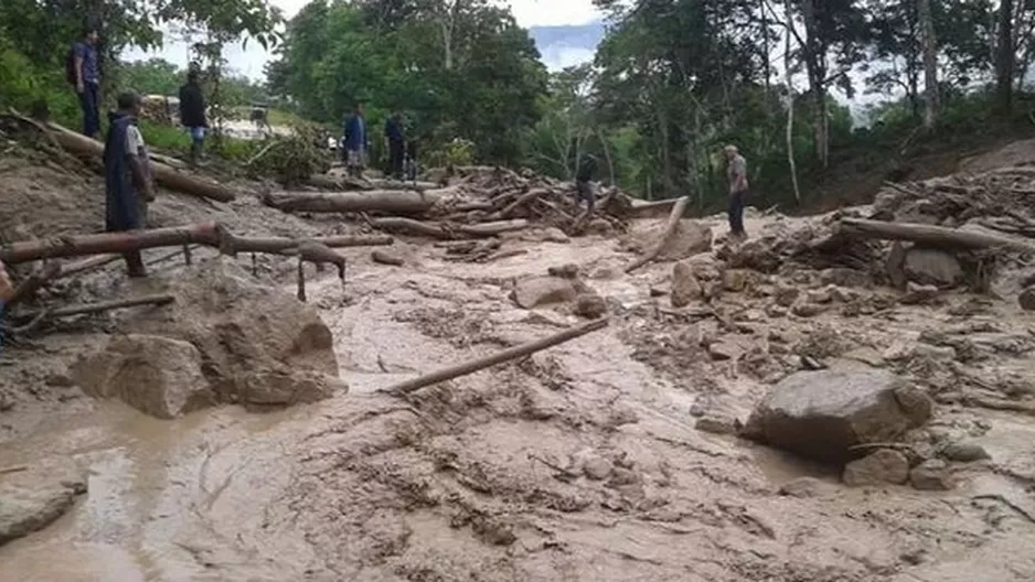 Huaico en San Martín. Foto referencial: El Comercio 