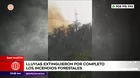 San Martín: Lluvias extinguieron incendios forestales