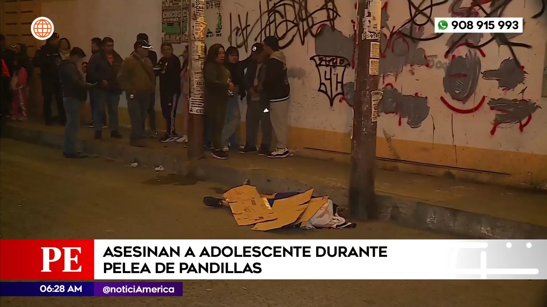 Asesinato en San Martín de Porres. Foto: América Noticias