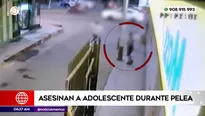 Asesinato en San Martín de Porres. Foto y video: América Noticias