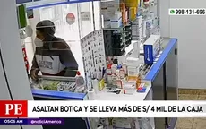 San Martín de Porres: Asaltan botica y se llevan más de 4 mil soles de la caja - Noticias de De Vuelta al Barrio