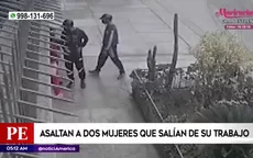San Martín de Porres: Asaltaron a dos mujeres que salían de su trabajo - Noticias de trabajo