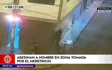 San Martín de Porres: Asesinan a hombre en zona tomada por el meretricio - Noticias de we-all-together