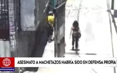 San Martín de Porres: Asesinato a machetazos habría sido en defensa propia - Noticias de machetazos
