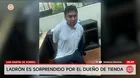 San Martín de Porres: Atrapa a ladrón tras intento de robo