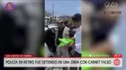 San Martín de Porres: Cae policía en retiro con carnet falso