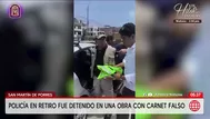 San Martín de Porres: Cae policía en retiro con carnet falso