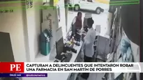 Sujeto intentó robar en farmacia. América Noticias