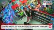 San Martín de Porres: Cajera enfrenta a sujeto que robó cervezas