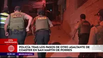 Policía busca a delincuente. América Noticias