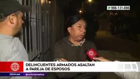 Asaltos en San Martín de Porres. Foto y video: América Noticias