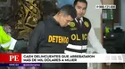 San Martín de Porres: Delincuentes pidieron perdón tras arrebatar más de mil dólares a mujer