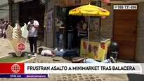 San Martín de Porres: frustran asalto a minimarket tras balacera 