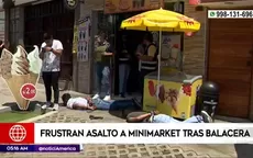 San Martín de Porres: frustran asalto a minimarket tras balacera  - Noticias de minimarket
