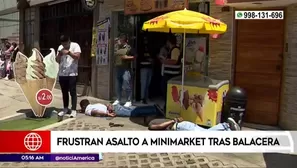 San Martín de Porres: frustran asalto a minimarket tras balacera 