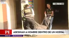 San Martín de Porres: Hombre fue asesinado dentro de un hostal