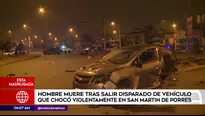 Accidente en San Martín de Porres. América Noticias