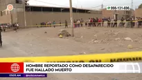 Hallaron cadáver en San Martín de Porres. Foto y video: América Noticias