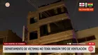 San Martín de Porres: Madre y sus dos hijas mueren en incendio