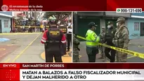 Asesinato en San Martín de Porres. América Noticias