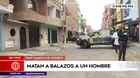 San Martín de Porres: Matan a balazos a un hombre