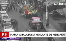 San Martín de Porres: Matan a balazos a vigilante de mercado - Noticias de trafico-de-terrenos