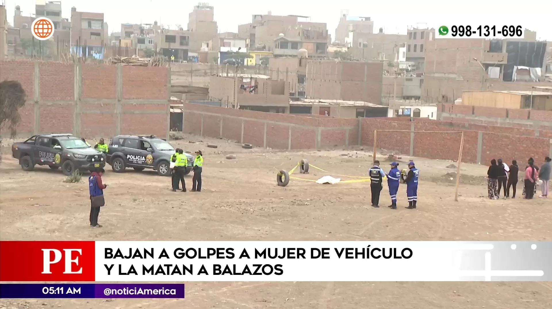 Asesinato en San Martín de Porres. Foto: América Noticias