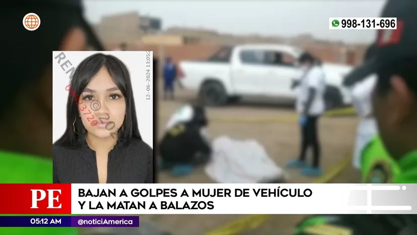 San Martín de Porres: Mujer es bajada a golpes de auto y la matan a balazos